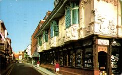 England - England - Suffolk - To ridge Market and Ancient House - Ipswich - CPA