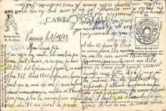 CPA Fantasy Militaria Humor military Expressions To draw qu Q with the drudgery