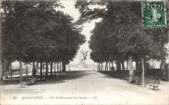 Angouleme - Towards the Monument of Carnot - CPA
