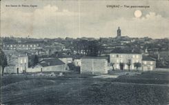 Cognac - Panoramic View - CPA