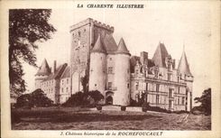 Rochefoucault - the Castle - CPA