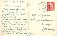 Surroundings of Mansle - the Castle of Rochefoucauld - CPA