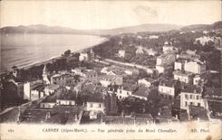 Cannes - View taken Mount Knight - CPA