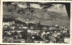 Menton - Vue Generale - CPA 
