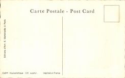 Militaria - Humorous - Humor - My Captain except your respect you gueulez - CPA