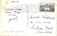 Eze - Le Chateau - La Chevre d Or - CPA 
