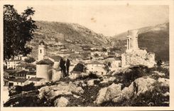 La Turbie - Vue Generale et Trophee d Auguste - CPA 
