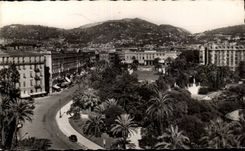 Agradable - Gardens Albert I - el casino - el teatro al aire libre - CPA