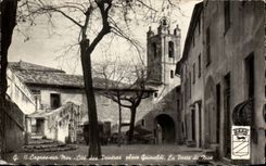 Cagnes on Sea - ISCEof the Painters - Grimaldi Place - the Gate of Nice - CPA