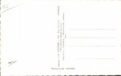 Saint Jean Cap Ferrat - Le Port et Vue sur Beaulieu - CPA