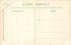 Menton - Entre les Oliviers - Etude Artistique - Femme Folklore - CPA 