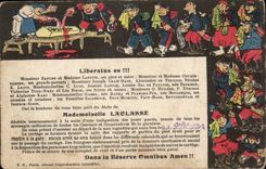 Militaria - Humor - Humorous - Illustration - Liberatus be - CPA