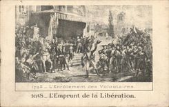 Militaria - Humor - Humorous - Illustration - Loan of the Release - CPA