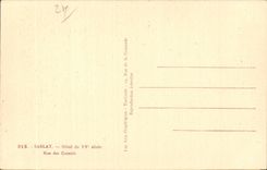 Sarlat - XV century old Hotel - Street of the Consuls - CPA