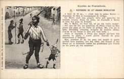 CPA Militaria Couarails of war History of the great revolution