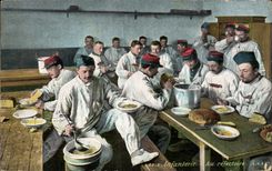 CPA Fantasy Militaria Infantry With the refectory