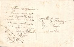 CPA Fantaisie Femme Une pensee du 231eme d artillerie 