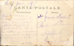 CPA Militaria the Great War 18914 Vassincourt Battles of the Marne the main street