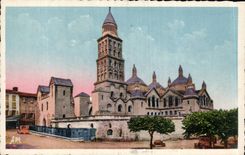 Perigueux - Place de la Clantre - Cathedrale St Front - CPA 
