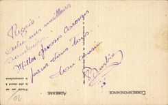 CPA Corse Corsica Bastia Le Cyros Palace et eglise Notre Dame de Lourdes