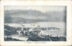 Corsica CPA Corsica Ajaccio roads