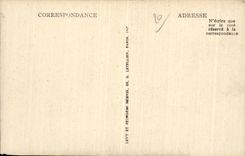 Corsica CPA Corsica Ajaccio Monument of Napoleon 1st and Hotel of France