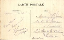 CPA Militaria Camp de Sissonne L epluchage des pommes de terre