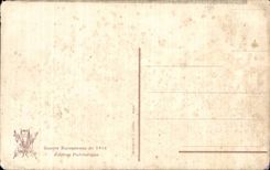 CPA Militaria Deux amis generalissimes Joffre et Foch 