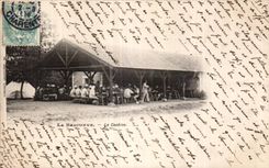 CPA Militaria Bragonne the canteen