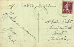 Le Fort du Chapus a Mer Basse Bateau - CPA 