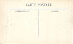 CPA Militaria War 1914 After the passage of German troops interior of church of Barcy