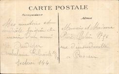 CPA Militaria Arras Corners of the streets Saint Gery and Jacques Charon