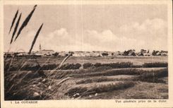 La Couarde - Vue Generale prise de la dune - CPA 