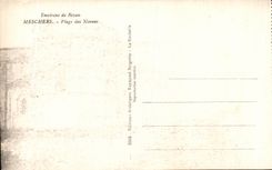 Meschers - Plage des Nonnes - CPA 