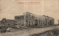 CPA Deinvillers bombards Vue interior