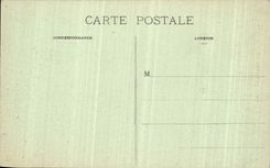 CPA Militaria Limey Street and church War in Lorraine