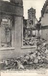 CPA Militaria La grande guerre Soissons Maisons detruites Rue des Framboisiers
