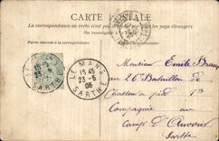 CPA Militaria Scene of barracks the exit of soup