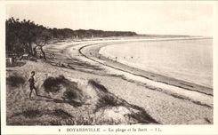 Boyardville - La Plage et la Foret - CPA