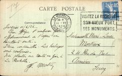 CPA Castle of Poleon Canton of Surgeres