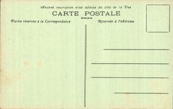 CPA Militaria War 1914 Monument of sliced bayonets