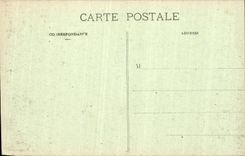 CPA Militaria Senlis sets fire to by German burnt Maisons Rue of the Republic