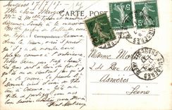 CPA Surroundings of Surgeres Castle of Poleon