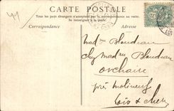 CPA Saint Aignan Alee du parc du chateau