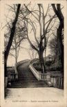 CPA Saint Aignan Escalier monumental du chateau