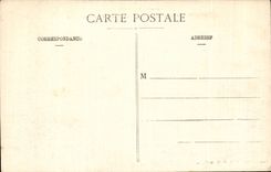 CPA Militaria Gerbeviller Martyrdom ruins of the castle seen of the park