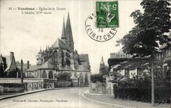 CPA Romorantin Eglise de la Trinite L abside 