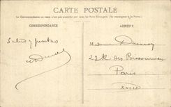 CPA Militaria life with the camp a corner of the camping