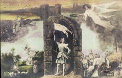 CPA Jeanne d arc Ange Angel 