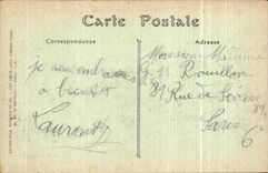 CPA Militaria Soissons el lugar del claustro